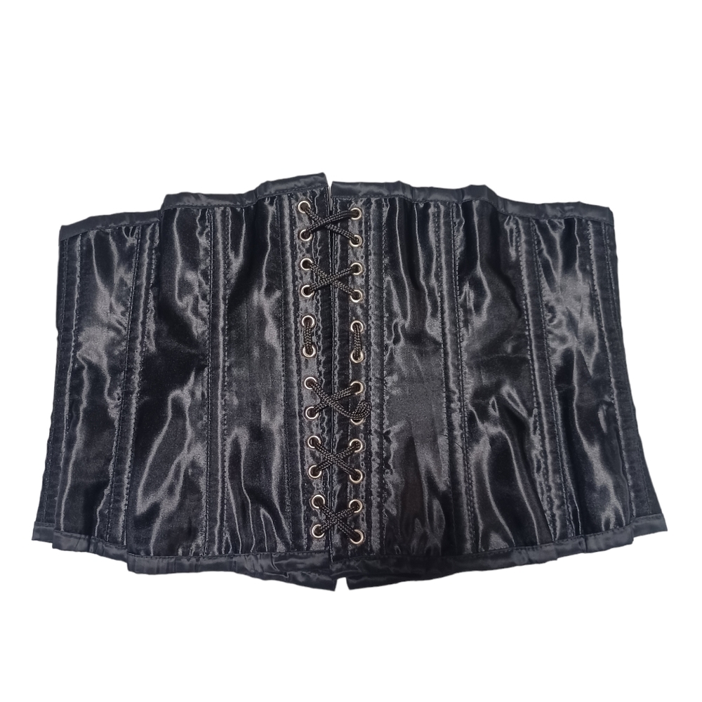 Burlesk Black Corset Plus Size 34